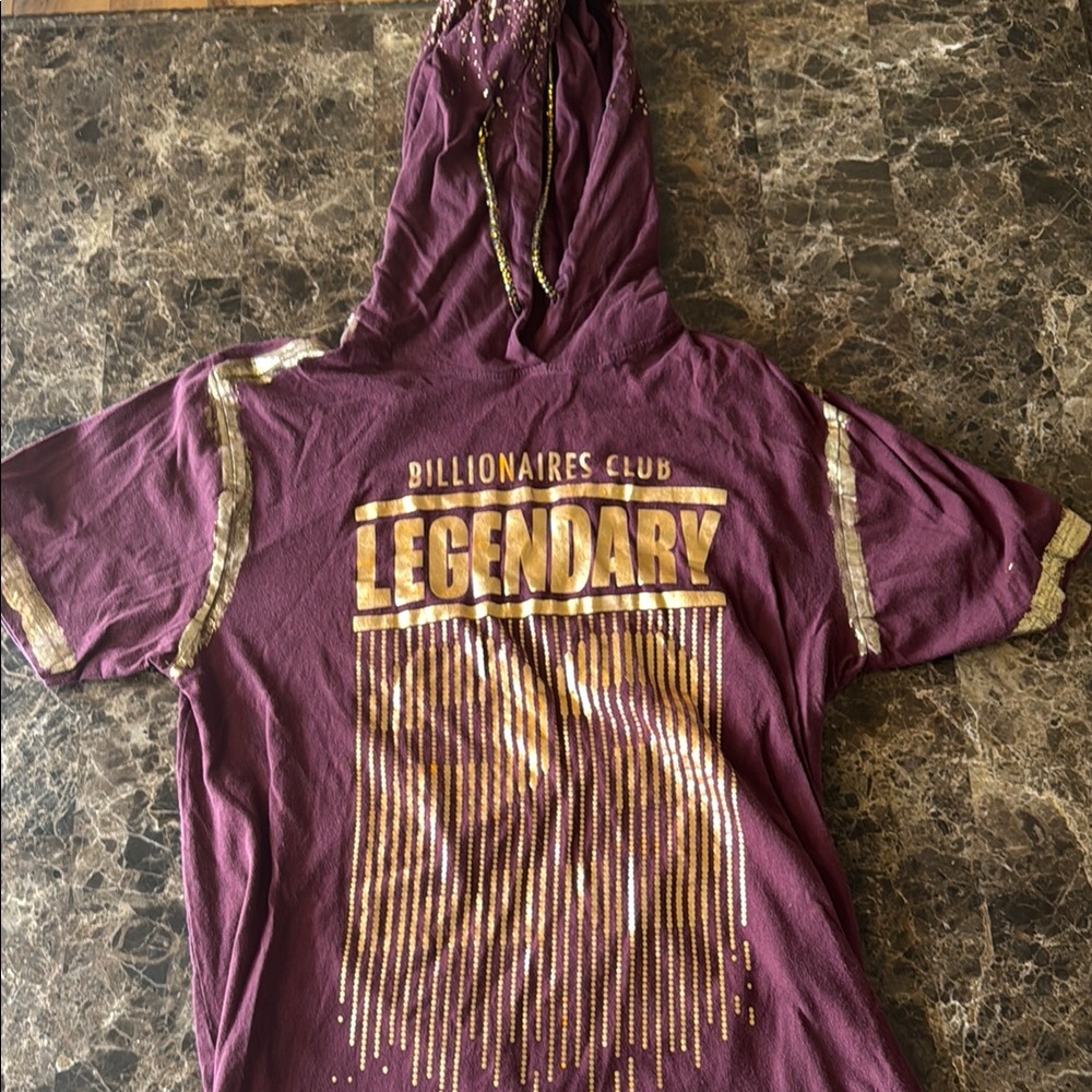Kids Legendary Purple Hoodie